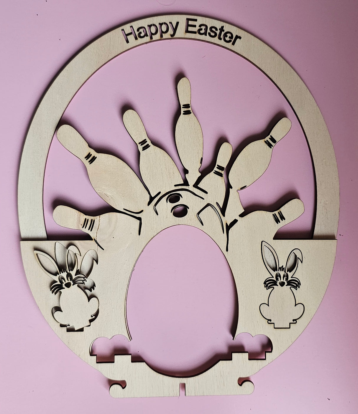 Bowling Easter Egg Holder