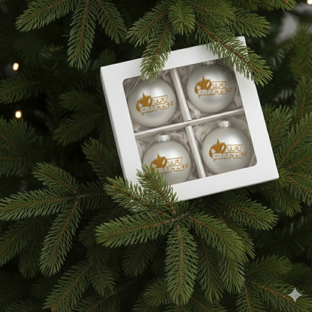 Personalized Engraved Christmas Baubles - Luxury Gifts & Decoration - - Perfect for Netherlands Christmas