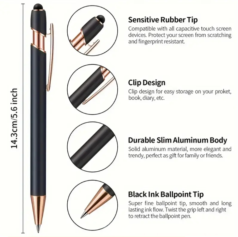 professional and personalized soft-feel ball pen