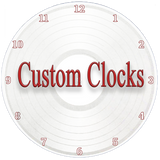 Design your own Clock - ready vector images only, use our photo service if you need an image creating